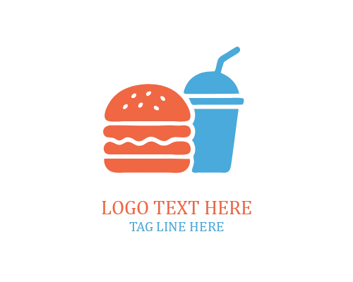 Minimal Burger Logo