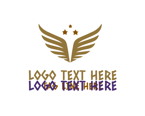 Minimal Business Wings Logo