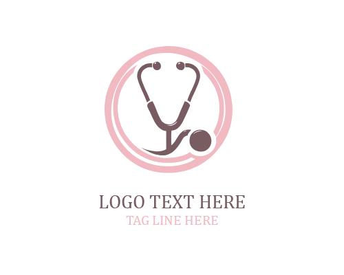 Minimal Caduceus Medical Logo