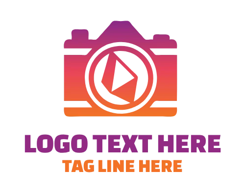 Minimal Camera Logo