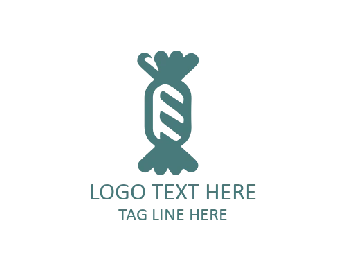 Minimal Candy Icon Logo for Modern Sweet Brands