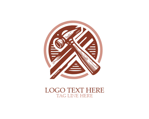 Minimal Carpentry Logo