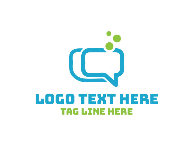 Minimal Chat Message Logo