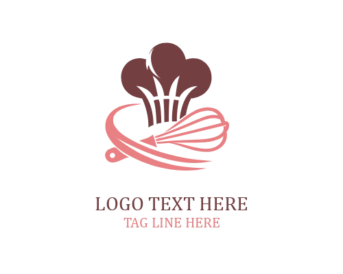 Minimal Chef Hat Logo