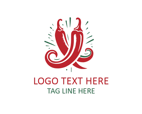 Minimal Chili Logo for Modern Food Brands