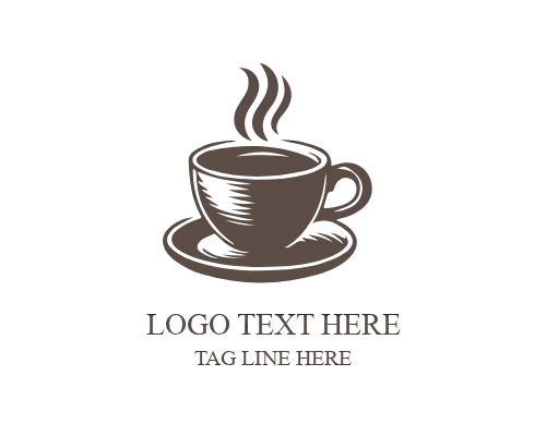 Minimal Coffee Cup Logo for Modern Cafes
