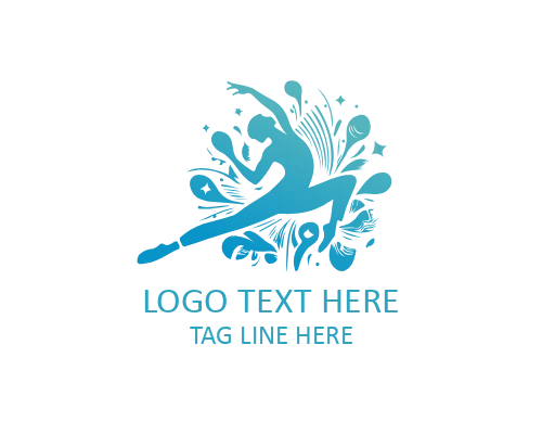 Minimal Contemporary Dance Logo for Arts and Performance Brands