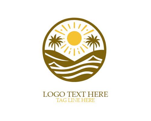 Minimal Desert Logo