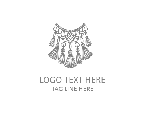 Minimal Diamond Macramé Logo
