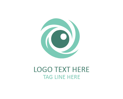 Minimal Digital Eye Logo