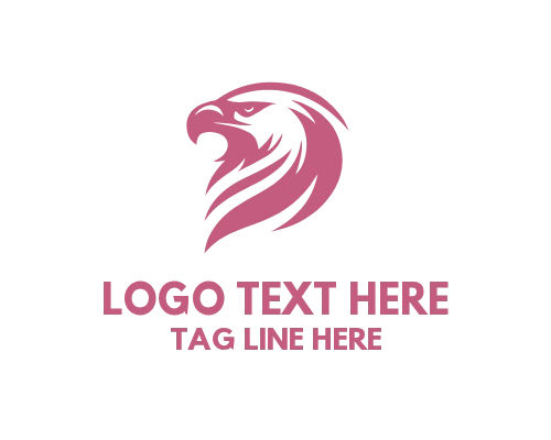 Minimal Eagle Wing Icon