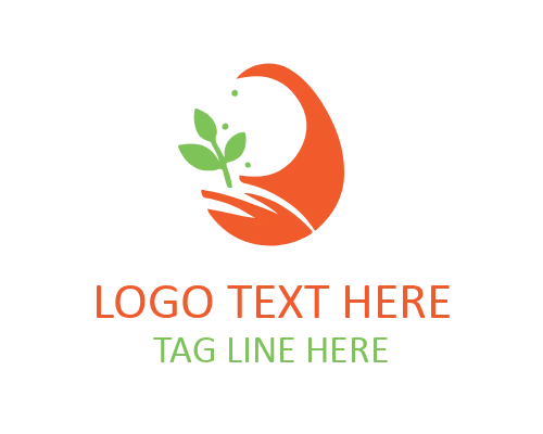 Minimal Easter Egg Logo