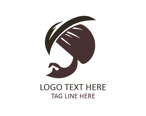 Minimal Elegance Turban Logo for Modern, Clean, and Cultural Brands