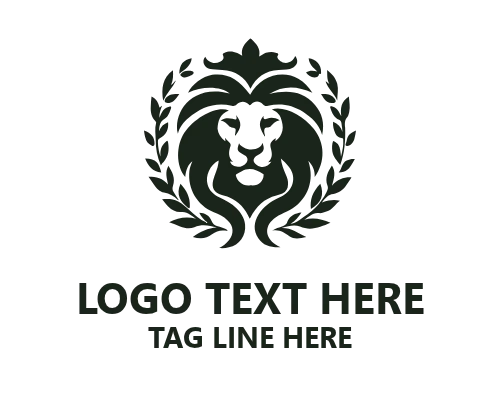 Minimal Elegant Lion Logo