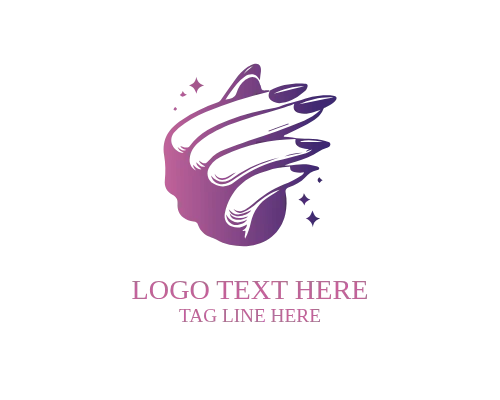 Minimal Feminine Beauty Makeup Logo