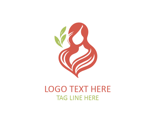 Minimal Feminine Face Logo