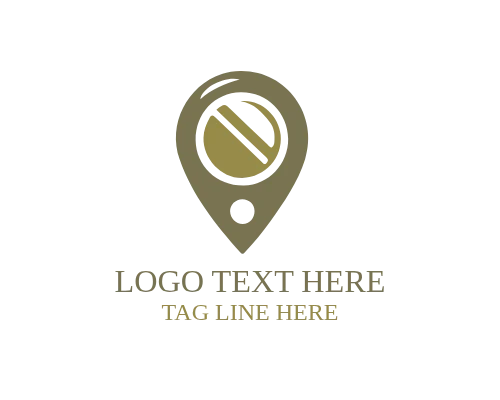  Minimal Flag Location Pin Logo for Maps and Travel