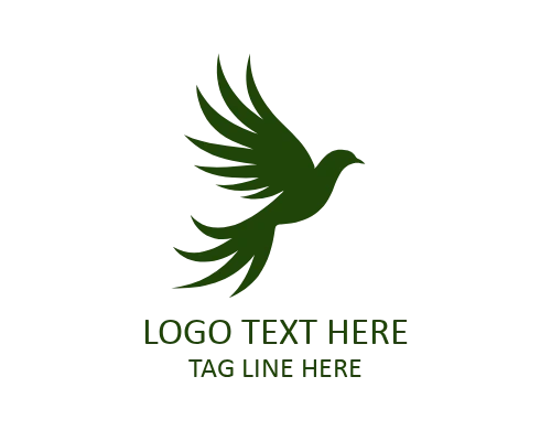 Minimal Flying Bird Logo for Freedom and Travel Brands