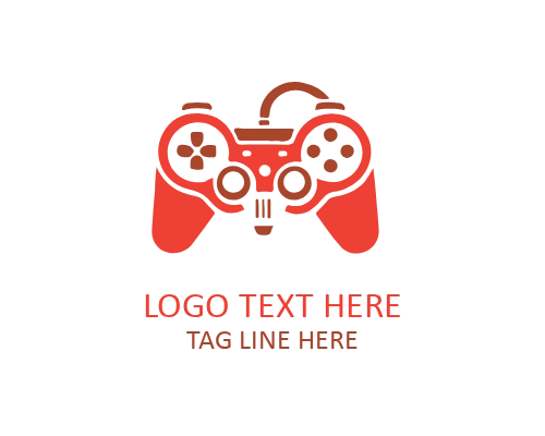 Minimal Game Controller Logo for Streaming Brands