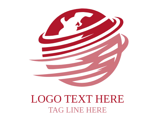 Minimal Global Abstract Logo