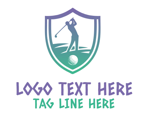 Minimal Golf Logo