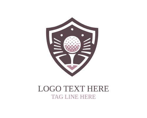 Minimal Golf Logo