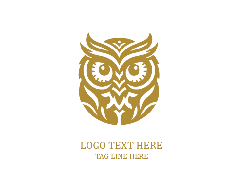Minimal Guide Owl Logo
