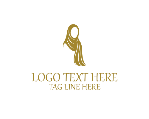 Minimal Hijab Circle Logo