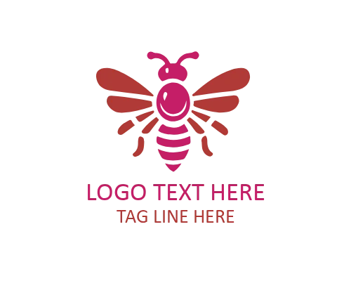 Minimal Honey and Leaf Logo for Organic and Eco Brands