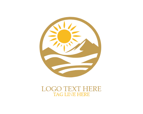 Minimal Horizon Desert Logo