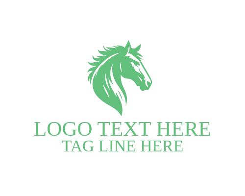 Minimal Horse Logo
