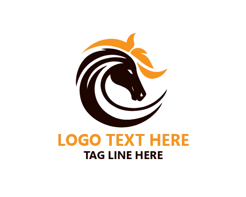 Minimal Horse Shoe Outline