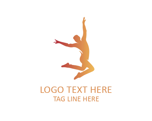 Minimal Jazz Dance Logo for Performance and Music Brands