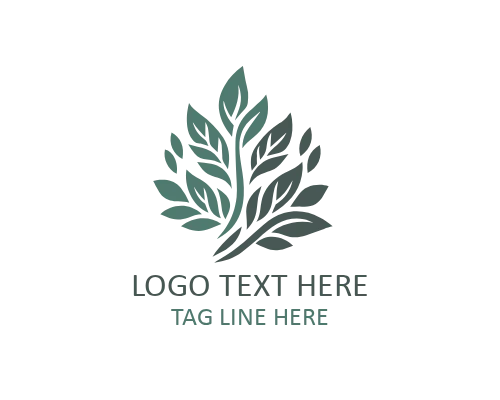  Minimal Leaf Logo for Eco-Friendly and Natural Brands