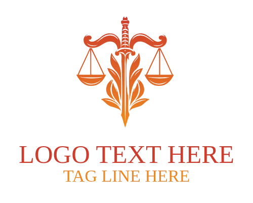 Minimal Legal Sword Logo