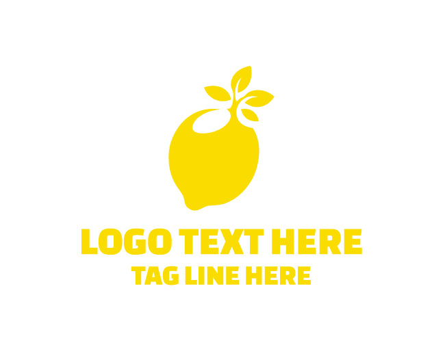 Minimal Lemon Harvest Logo