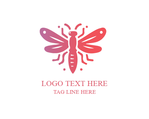 Minimal Line Firefly Logo for Modern and Clean Branding