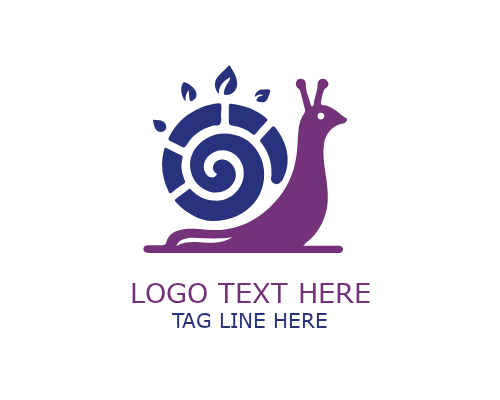  Minimal Line Snail Logo for Clean and Modern Branding