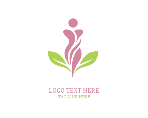 Minimal Line Stylish Lady Logo
