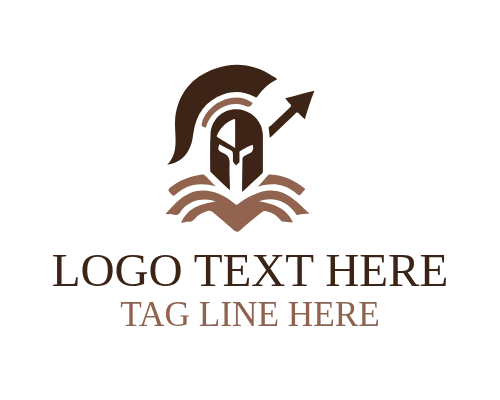 Minimal Linear Spartan Logo