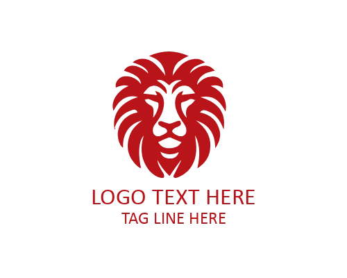 Minimal Lion Mane Abstract Logo for Wildlife and Leadership Brands