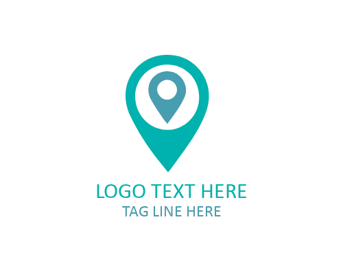  Minimal Location Signal Logo for GPS and Tracking Brands
