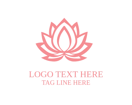  Minimal Lotus Flower Logo for Modern Wellness Brands