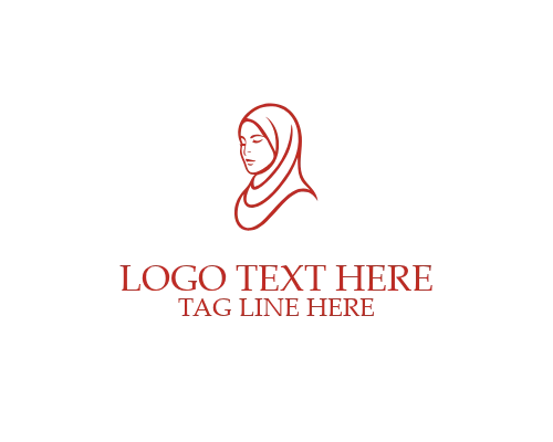  Minimal Luxury Hijab Logo