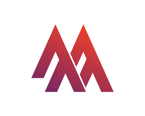Minimal Letter M logo