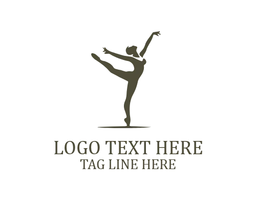 Minimal Motion Dancer Logo