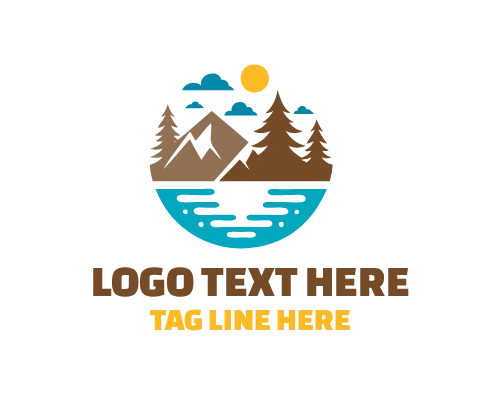 Minimal Mountain Logo