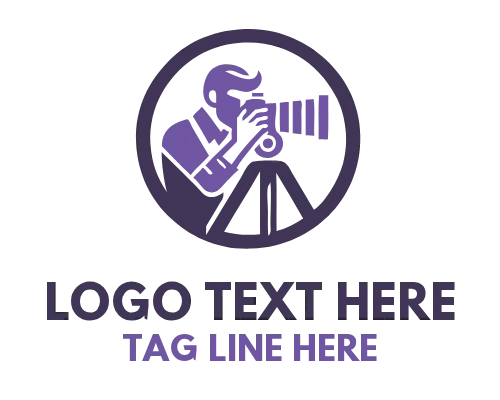 Minimal Photographer Logo