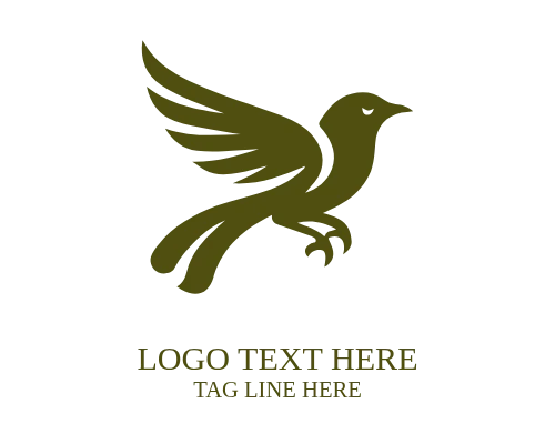 Minimal Premium Bird Logo