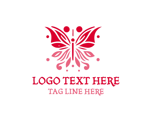 Minimal Premium Butterfly Logo